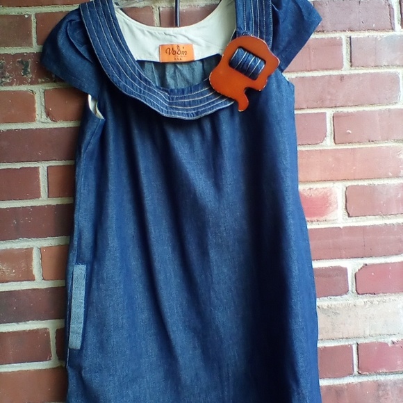 Voom JEAN Dress  (Small) - Picture 2 of 5